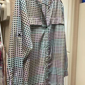 CK Geometric Print Shirt, 1X